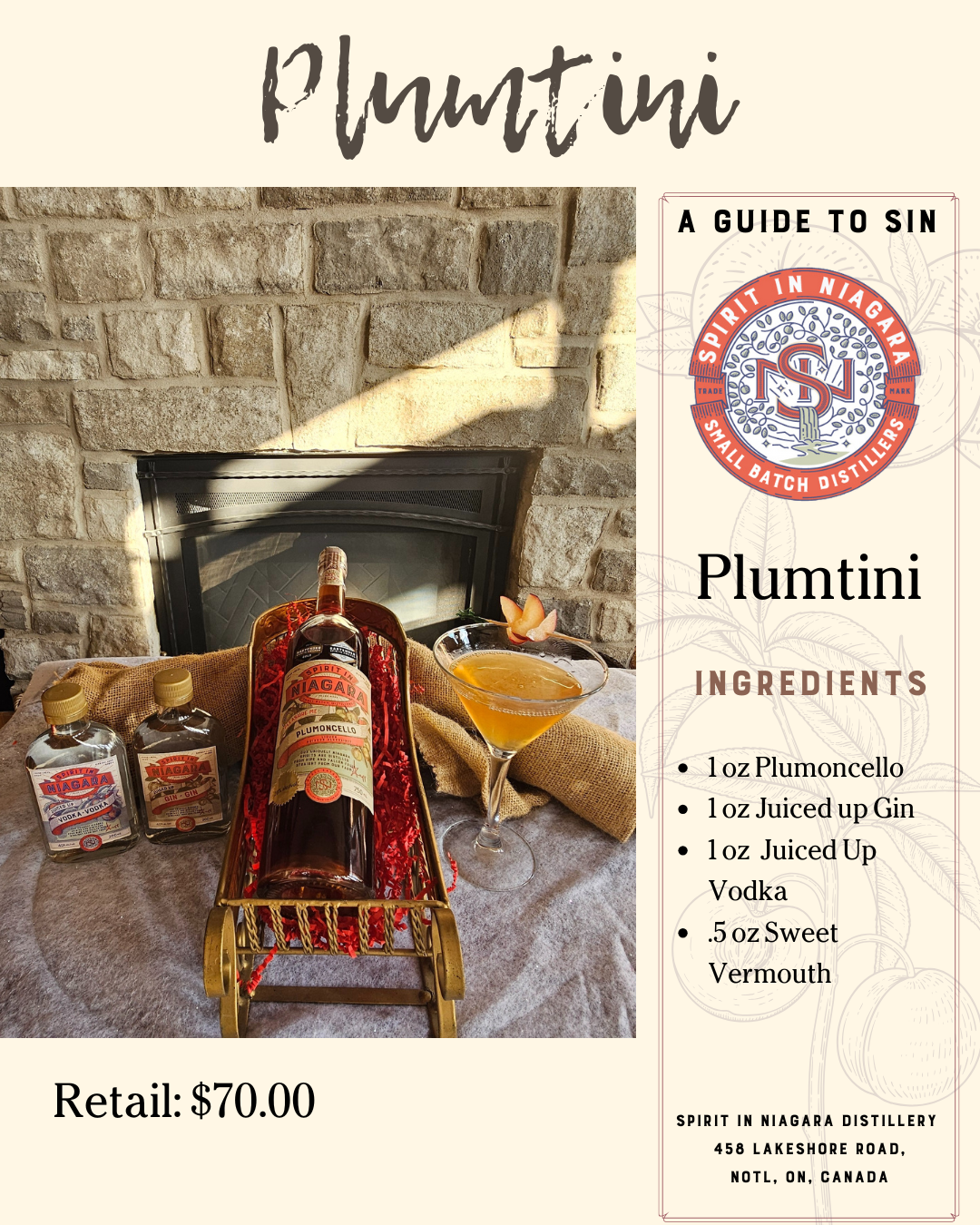Plumtini Cocktail Kit