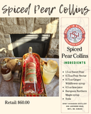 Spiced Pear Collins Cocktail Kit